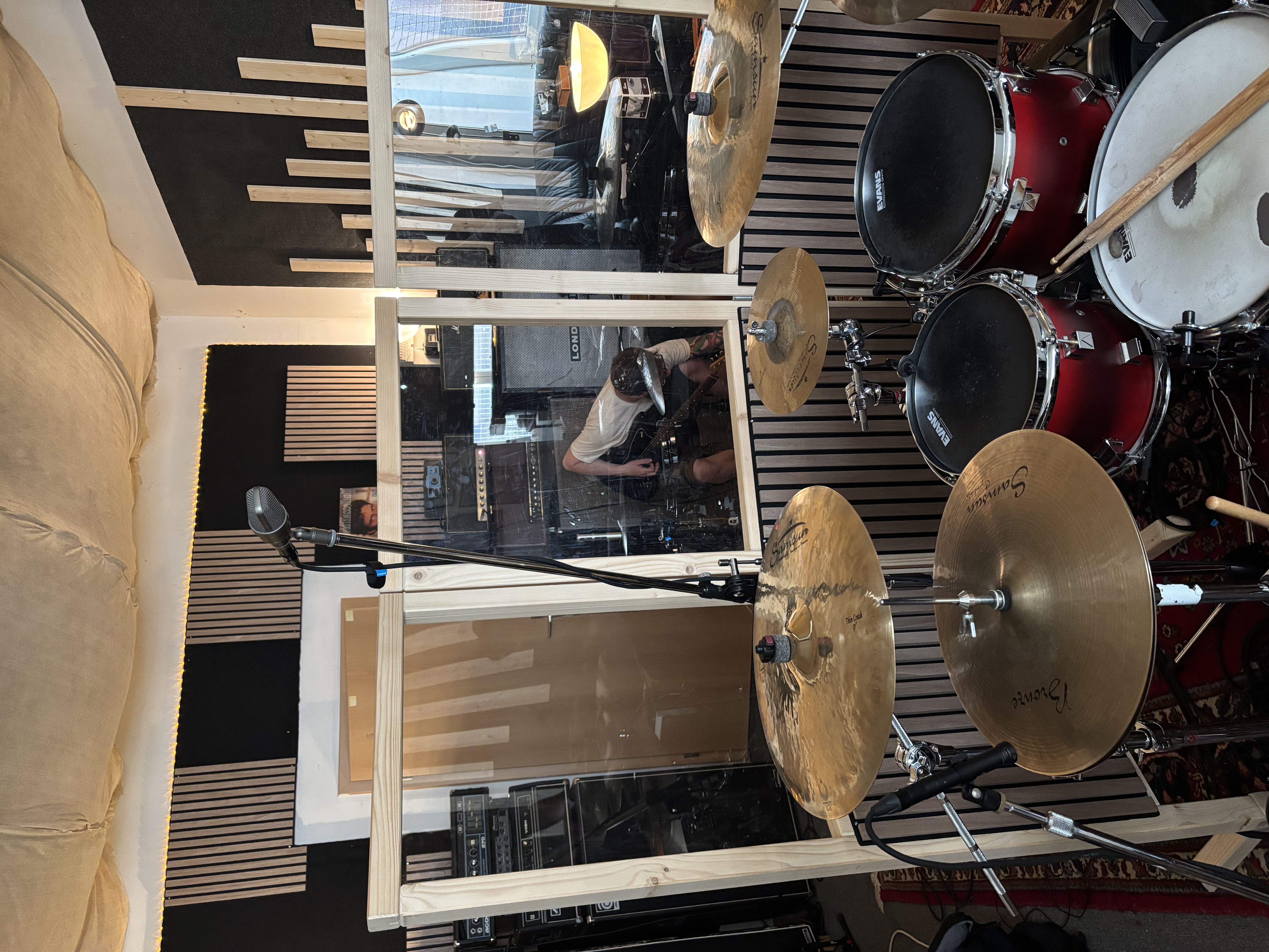 UFO Krause recording session